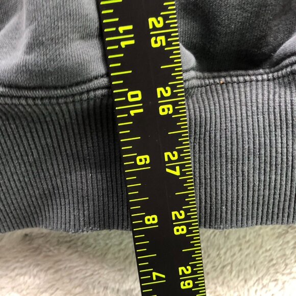 Ripped Carhartt Men's Hoodie Sweatshirt Size 2XLT Pullover Gray Original Fit Cla - Picture 5 of 16